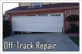 Garage Door Off- Track Repair Needham